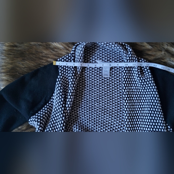 Keren Hart Spring Waterfall Open Front Cardigan S - Picture 5 of 7